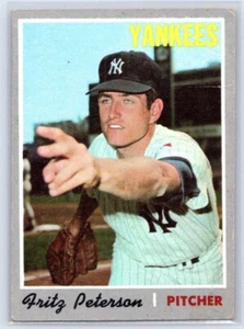 Fritz Peterson 1970 Topps #142 - Picture 1 of 2