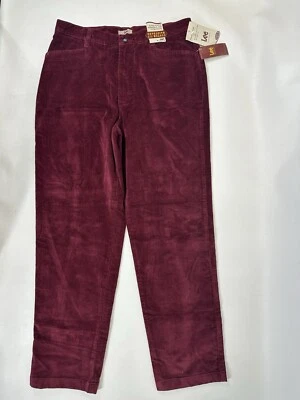 Lee Corduroy Pants Women’s Rosewood Size 14 M Vintage NWT Y2K Straight - Image 1 of 4