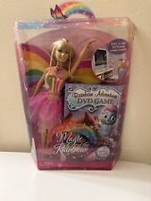 Mattel 2006 Barbie Fairytopia Magic of the Rainbow Elina Fairy Doll W/ Dvd Game
