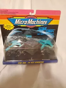 VINTAGE 1993 GALOOB MICRO MACHINES - 65825 STAR TREK THE NEXT GENERATION - Picture 1 of 5