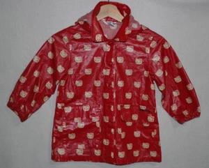 H&M Hello Kitty Regenjacke Mädchen Rot Größe 104 - Bild 1 von 4