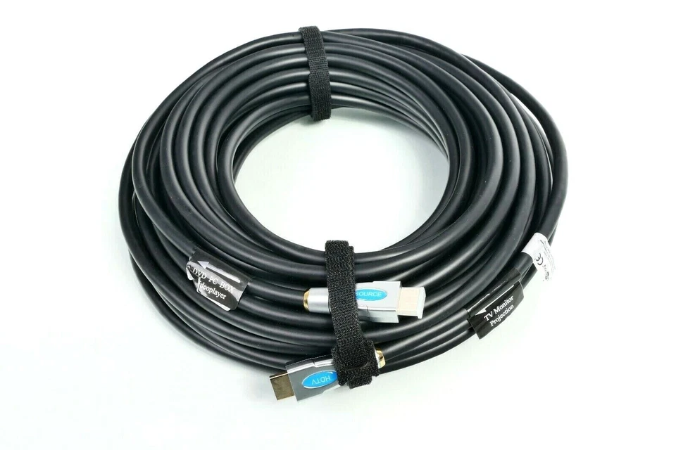 Goobay 20m Standard HDMI™ Kabel mit Ethernet, Signalverstärker, vergoldet 31971 - Bild 1 von 1