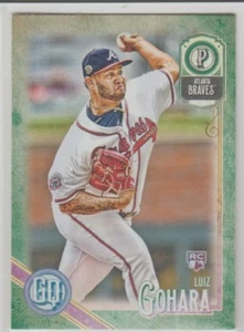 LUIZ GOHARA 2018 Topps Gypsy Queen Parallel Green Border RC #78 Braves Rookie - Picture 1 of 1