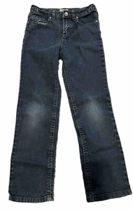 Circo Kid's Size 7 Blue Jeans With Adjustable Waistband - Picture 1 of 9