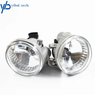 Par de luces antiniebla de lente transparente luces de conducción con bombillas para Toyota Prius 2004-2009 Foto 1 de 4