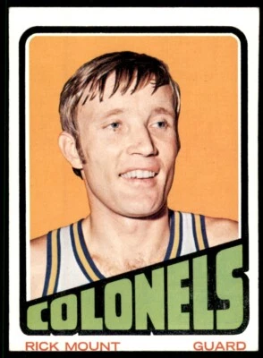 1972-73 Topps Basketball Rick Mount Kentucky Colonels #237 - Image 1 of 2