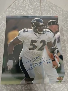 Ray Lewis autographed signed 11x14 photo COA Baltimore Ravens NFL  - Picture 1 of 1
