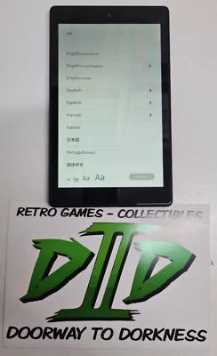 Amazon Fire HD 8 Tablet (7th Gen) 32GB | WI-FI | 2017 Model | Black - Image 1 of 4