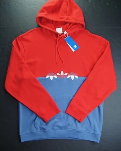 Sudadera con Capucha Adidas Originales Para Hombre Rebanada Trifolio Algodón Bloques de Color GN3443 - Imagen 1 de 3