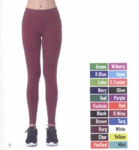WINTER FLEECE LINED LEGGINGS ONE SIZE, PLUS SIZE TX700 - Picture 1 of 2