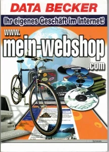 Data Becker Mein Webshop.com. + PC Praxis mit CD- ROM für Windows 95/98/ NT 4 - Bild 1 von 4