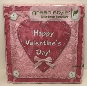 Valentine Crafts Beverage Napkin - Picture 1 of 1