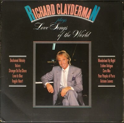 Richard Clayderman - Love Songs In The World - [NH03-037] original LP - Image 1 of 3