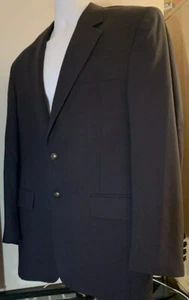 Men Jos A Bank Travelers Size 42, Collection Color Black Suit Jacket - Picture 1 of 12