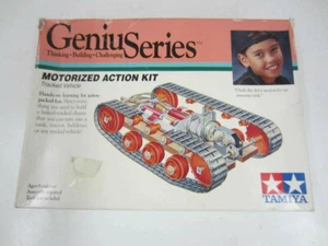 1993 Tamiya Genius Series MOTORIZED ACTION KIT Tracked Vehicle New Open Box - Picture 1 of 5