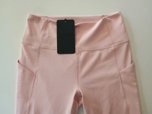 Neu mit Etikett Fabletics PureLuxe Oasis hoch taillierte Champaigne Rouge Legging Gr. M - Bild 1 von 10