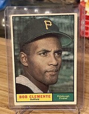 1961 Topps Bob Roberto Clemente Card #388