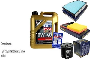INSPEKTIONSKIT FILTER LIQUI MOLY ÖL 5L 10W-40 für VW Golf V 1K1 1.4 16V Caddy - Bild 1 von 9
