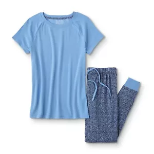 Ladies Pajama Set Blue Size Large Simply Styled Nwt - Picture 1 of 2