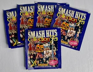 5x SEALED PACK LOT ~ 1995 Panini Smash Hits ~ Snoop Dogg Rookie Nirvana Prince - Picture 1 of 3
