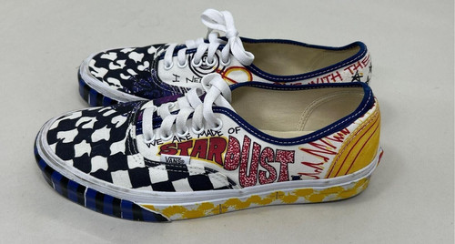 Vans Graffiti Sneakers Galactic Stardust Scarpe da Skateboard Uomo Taglia 8 721278