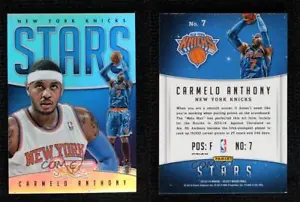 2013-14 Panini Select Stars Silver Prizm Carmelo Anthony #7 - Picture 1 of 4