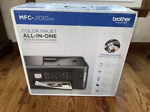 New Brother MFC-J1010DW Wireless Color All-in-One Printer Mobile Device Duplex - Picture 1 of 1