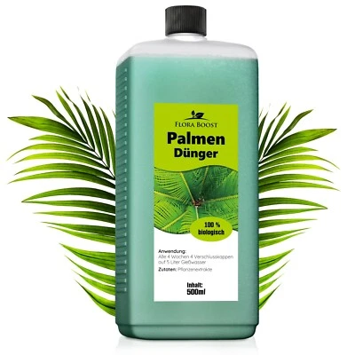 Palmendünger für alle Palmen auch Hanfpalmen von Flora Boost 500ml
