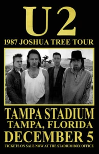U2 REPLIKA 1987 KONZERTPLAKAT - Bild 1 von 1