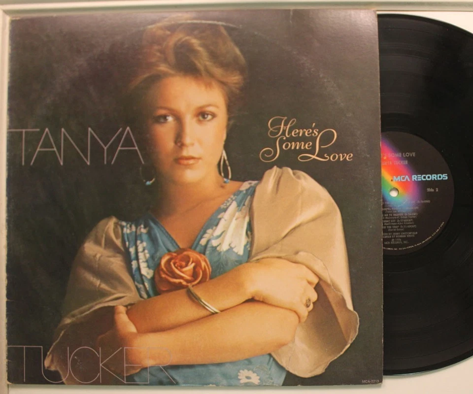 Tanya Tucker Lp Here'S Some Love On Mca - Vg+ To Vg++/ Vg++ - Image 1 of 1