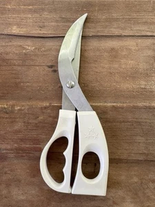 Vintage PRO STAR Poultry Shears Heavy Duty Kitchen Scissors Taiwan Stainless - Picture 1 of 8