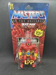 Mattel MOTU Masters Of The Universe Origins LoP Beast Man 5,5" Figur Retro Play - Bild 1 von 6