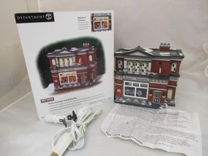 2003 Dept 56 HARLEY-DAVIDSON CITY DEALERSHIP #56.59202 W/BOX & Working Light ! - Picture 1 of 10