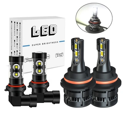 Faro LED para Chrysler Sebring 9007 1996-2006 +9145 bombillas de actualización de luz antiniebla Foto 1 de 4