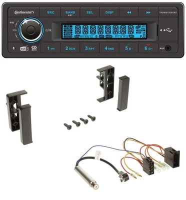 Continental MP3 DAB USB Bluetooth Autoradio für Audi A2 A3 8L 99-00 A4 B5 99-01 - Bild 1 von 4