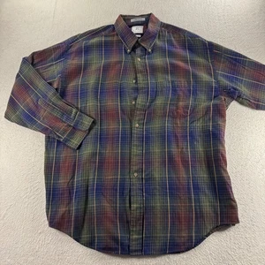 Camisa de manga larga con botones de franela a cuadros XL River Brand Arrow Chevella para hombre - Imagen 1 de 6