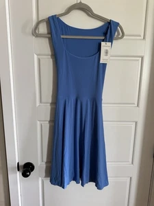 AYM Damen Junie Minikleid Blau Gr. Large - Bild 1 von 4