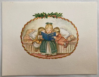 Tasha Tudor Season’s Greetings Holiday Card Irene Dash Greeting Card Co. - Image 1 of 4