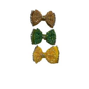 NEW Hair Accessories set of 3 girls hair bows - Picture 1 of 2