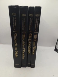 The Great Gatsby F. Scott Fitzgerald Hardcover Scribner’s Lot of 4 Vintage Books - Imagen 1 de 7