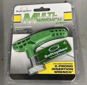 Softspikes Multi-Schraubenschlüssel-Set - Cleat Ripper & 2-Zinken-Schraubenschlüssel - Neu! - Bild 1 von 2