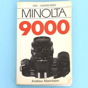 Minolta 9000 35mm SLR Film Camera Book Guide Andrew Mannheim 200 Pages - Bild 1 von 3
