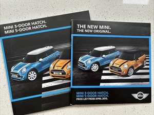 MINI Original Sales Brochures From 2015. 92061000413 and 95380004169 - Picture 1 of 5