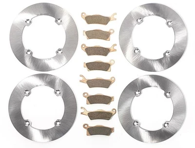 2016 2017 Can-Am Renegade 850 Front & Rear MudRat Brake Rotors and Brake Pads - Image 1 of 4