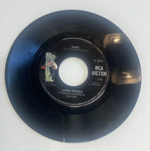 Lorne Greene – Ringo / An Ol' Tin Cup (And A Battered Ol' Coffee Pot) - Picture 1 of 2
