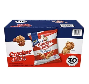 Cracker Jack Original Caramel Coated Popcorn and Peanuts (1.25 oz., 30 Packs) - Picture 1 of 2