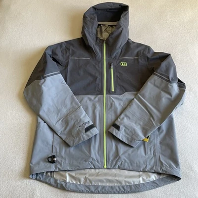 Under Armour UA Storm Fish Elite 3L Rain Jacket Men Large Gray - Image 1 of 4