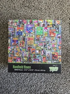 Handheld Haven Retro Games 1000-Piece Jigsaw Puzzle Toynk Originals - Picture 1 of 2