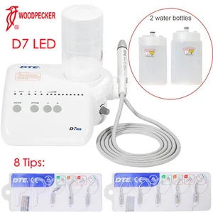Woodpecker DTE D7 LED Dental Ultrasonic Piezo Scaler HD-7L Handpiece with 8 Tips - Picture 1 of 12