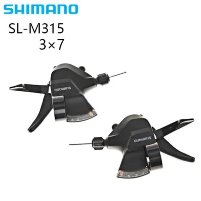 Shimano Altus Trigger Shifter Dual Lever Shifters Set  SL-M315 3 7 3X7 Speed - Image 1 of 4